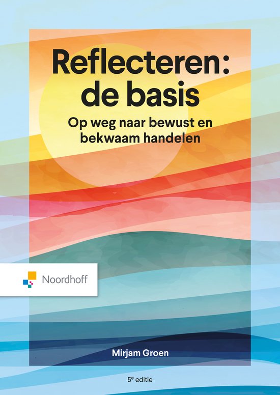 Reflecteren: de basis, Mirjam Groen, boekomslag voorkant, tweedehands