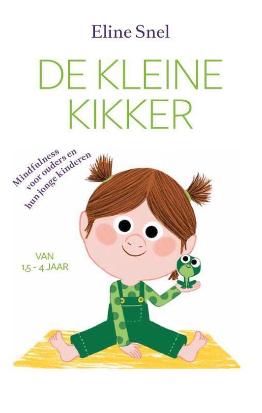 De kleine kikker, Eline Snel, boekomslag voorkant, tweedehands