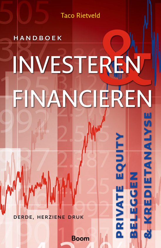 Handboek Investeren & Financieren, Taco Rietveld, boekomslag voorkant, tweedehands