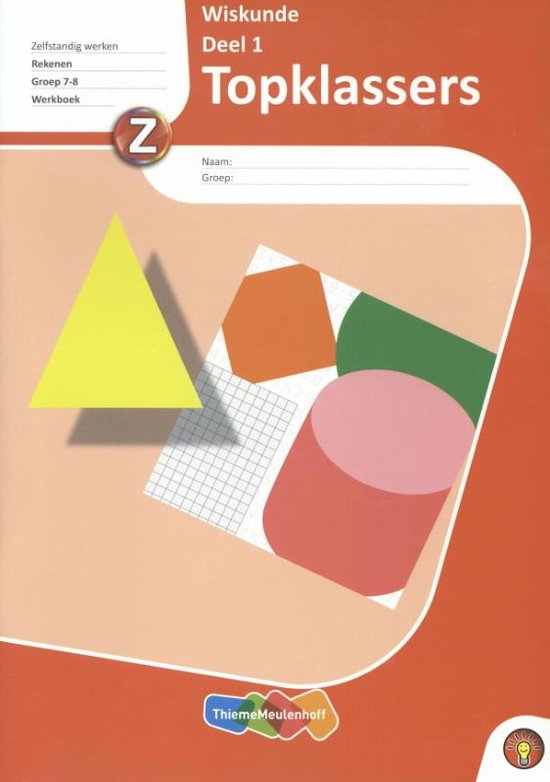 Topklassers wiskunde set 5 ex 1 Groep 7-8 Werkboek
