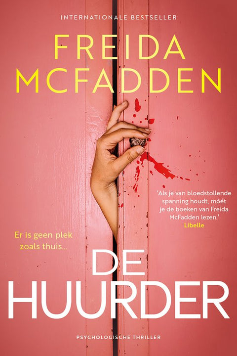 De huurder, Freida McFadden, boekomslag voorkant, tweedehands