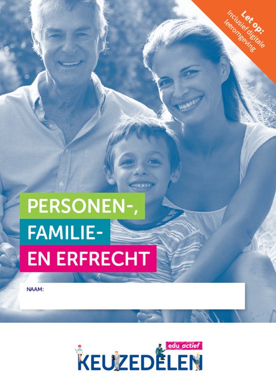 Keuzedelen - Personen-, familie- en erfrecht combipakket