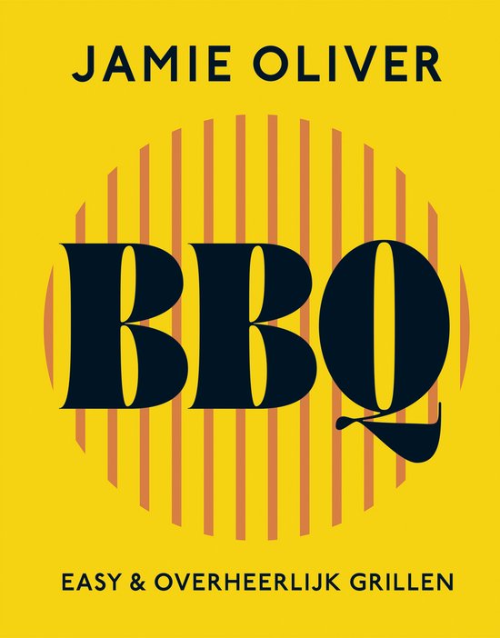 BBQ, Jamie Oliver, boekomslag voorkant, tweedehands