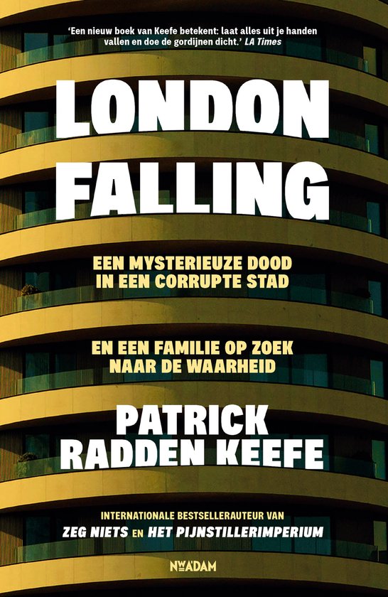 London Falling, Patrick Radden Keefe, boekomslag voorkant, tweedehands