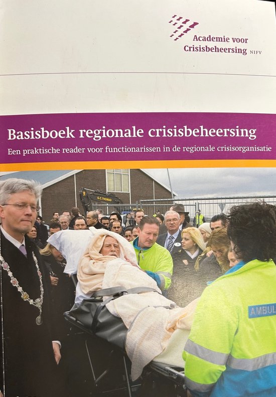 Basisboek Regionale Crisisbeheersing