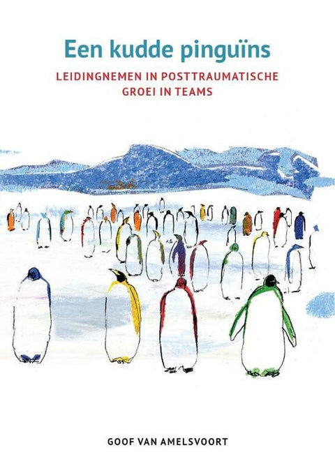 Een kudde pinguïns