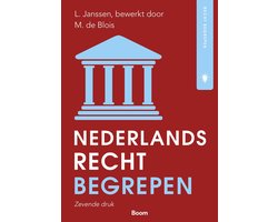 Nederlands recht begrepen, L. Janssen, boekomslag voorkant, tweedehands