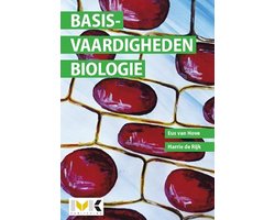 Basisvaardigheden Biologie, Eus van Hove en Harrie de Rijk, omslag met een vergroting van rode cellen, tweedehands