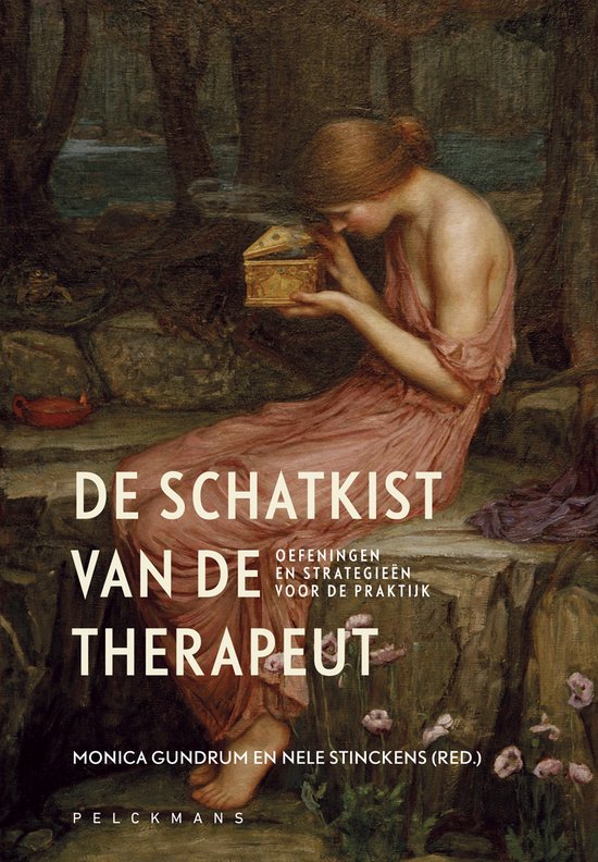 De schatkist van de therapeut, Monica Gundrum, boekomslag voorkant, tweedehands