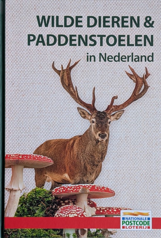 Wilde dieren en paddenstoelen in Nederland met veldgids