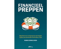 Financieel preppen, Ruben Cornelissen, omslag met bankbiljetten in een reddingsboei, tweedehands