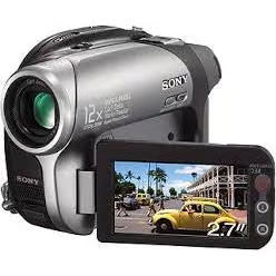 Sony-Handycam DCR-DVD202E DVD Videocamera - Zilver-tweedehands