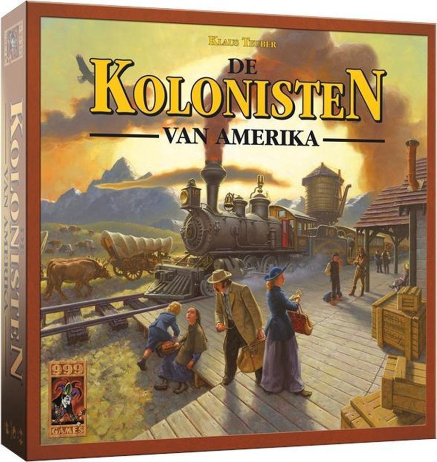 999 Games De Kolonisten van Amerika Bordspel (Nieuw)