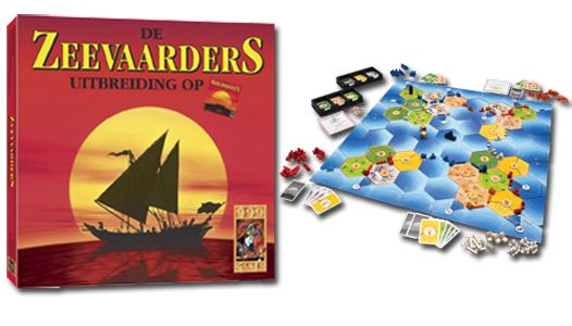 999 Games-De Kolonisten van Catan: De Zeevaarders Uitbreiding (Nieuw)