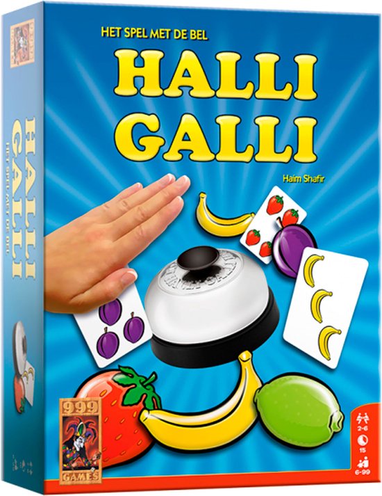 999 Games-Halli Galli Actiespel (Nieuw)