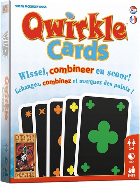999 Games-Qwirkle Cards Kaartspel (Nieuw)