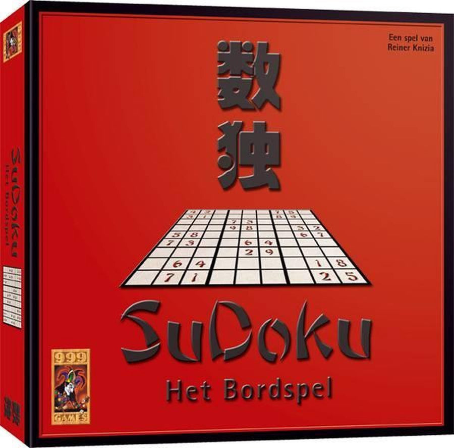 999 Games-Sudoku - Het Bordspel: Breinbreker (Nieuw)