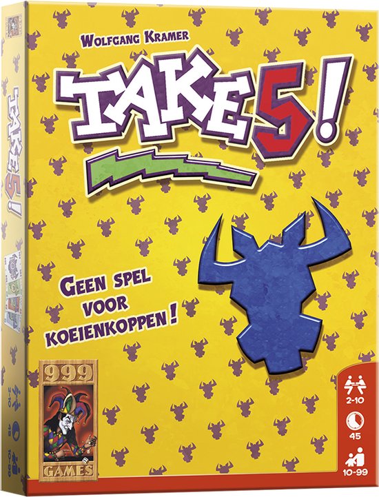 999 Games-Take 5! Kaartspel (Nieuw)