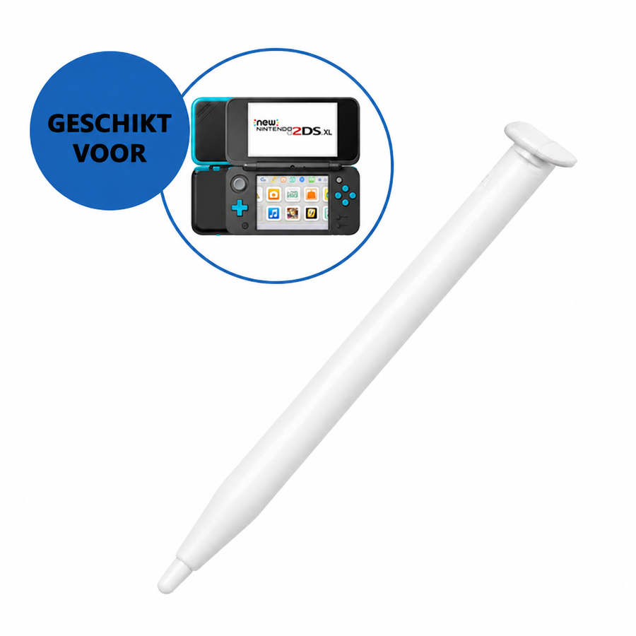 Stylus voor Nintendo (New) 2DS, 3DS, DS, DSi (XL) - Wit (Nieuw)