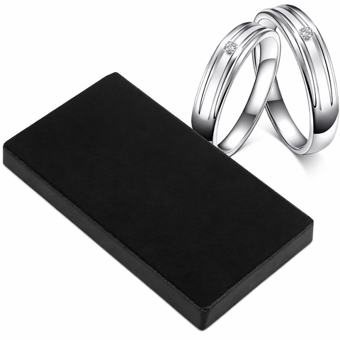 Algemeen-Toetssteen / Teststeen voor Goud, Zilver en Platina Testen - 7 x 4 cm x 6 mm-tweedehands