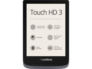 Touch HD 3 - 6-inch 16 GB E-Reader - Metallic Grey