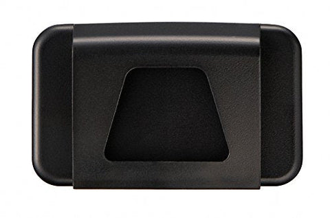 Nikon DK-5 oculairkap, zwarte schuifkap die de zoeker afdekt, van voren