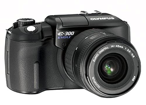 Olympus E-300 Systeemcamera met 14-45mm lens - Zwart