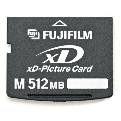Fujifilm xD-Picture Card geheugenkaart 512MB, kaart type M, voorkant
