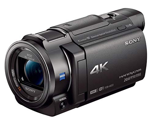 FDR-AX33 4K Ultra HD Handycam Camcorder - Zwart