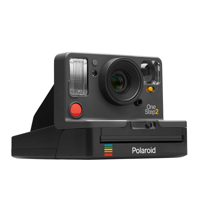 Polaroid OneStep 2 i-Type instant camera, zwart Graphite, voorkant schuin