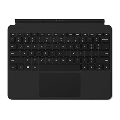 Microsoft Type Cover Signature toetsenbord voor Surface Go, Go 2 en Go 3, QWERTY, zwart, bovenaanzicht