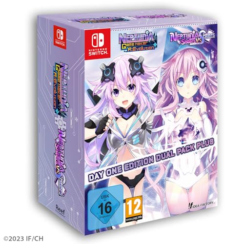 Neptunia Game Maker R:Evolution / Neptunia: Sisters VS Sisters Day One Edition Dual Pack Plus