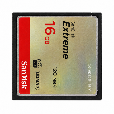 Extreme CompactFlash 16GB (120 MB/s, UDMA 7)