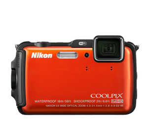 Coolpix AW120 Waterdichte Digitale Compact Camera - Rood