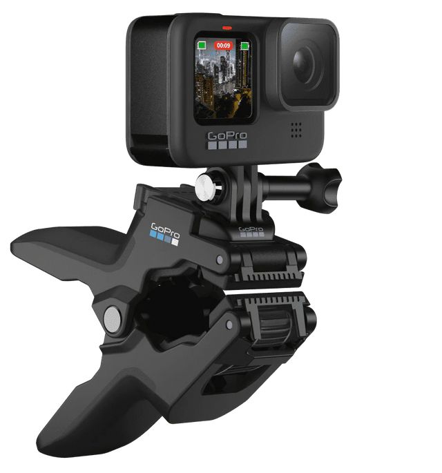 Jaws Flex Clamp voor GoPro Hero, zwart, klem met een niet meegeleverde GoPro erop, tweedehands