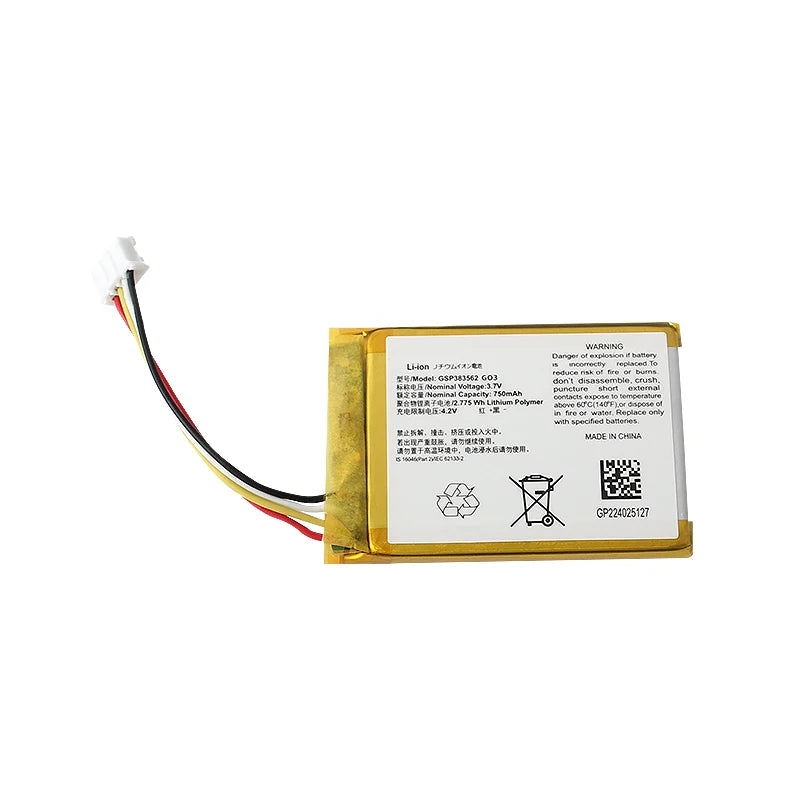 Accu voor JBL Go 3 - 750mAh (Nieuw)