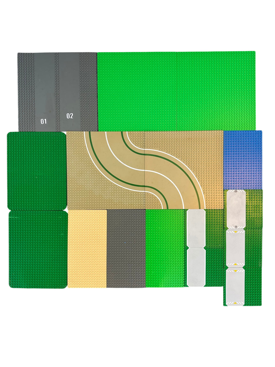 16x Verschillende Grond platen