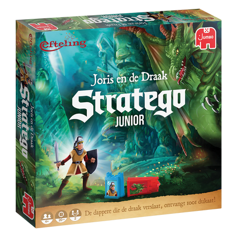 Jumbo-Stratego Junior Bordspel Efteling Joris en de Draak (Nederlands, 2 Spelers, 4+) (Nieuw)
