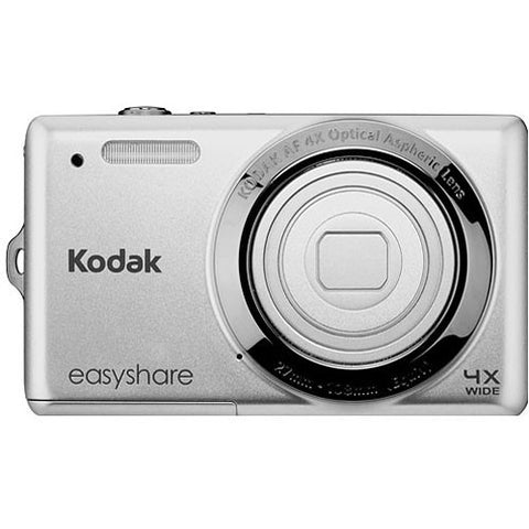 Kodak EasyShare M522 digitale compactcamera, zilver, voorkant, tweedehands