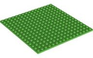 LEGO Plaat 16 x 16 Fel Groen 91405