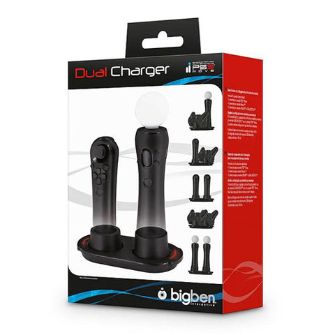 Bigben-Oplaadstation voor PlayStation 3 Move Controllers / DualShock 3 (Nieuw)