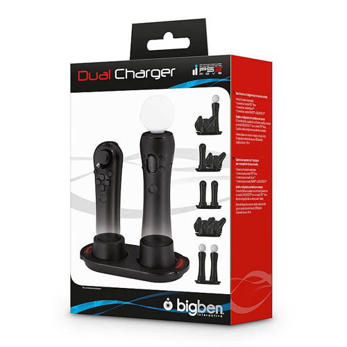 Bigben-Oplaadstation voor PlayStation 3 Move Controllers / DualShock 3 (Nieuw)
