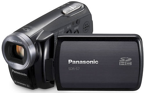 Panasonic-SDR-S7 Digitale Videocamera - Zwart-tweedehands