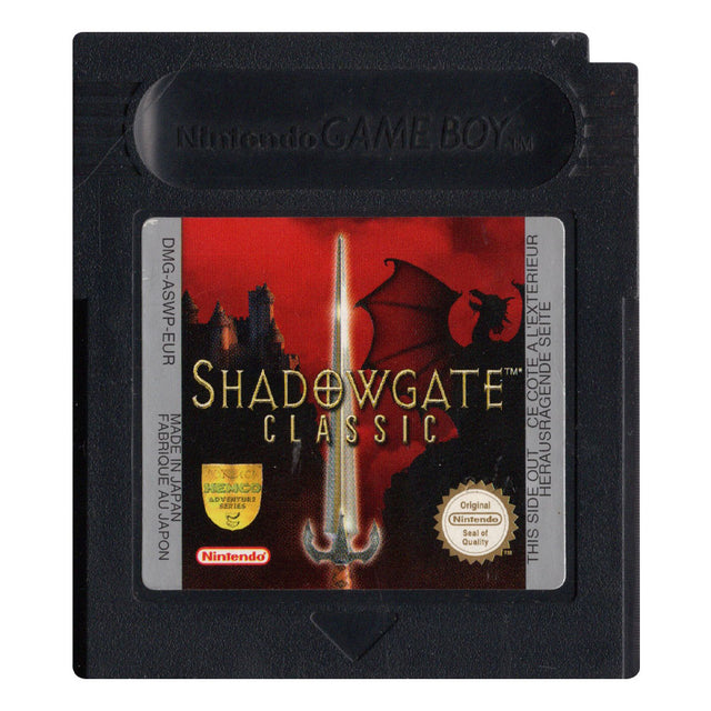 Nintendo Game Boy Shadowgate Classic, losse cassette, tweedehands