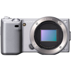 Sony-NEX-5N Digitale Systeemcamera Body - Zilver-tweedehands