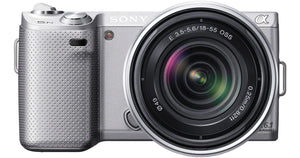 NEX-5N Systeemcamera + 18-55mm Lens - Zilver