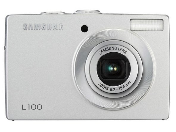 Samsung-L100 Digitale Compact Camera - Zilver-tweedehands