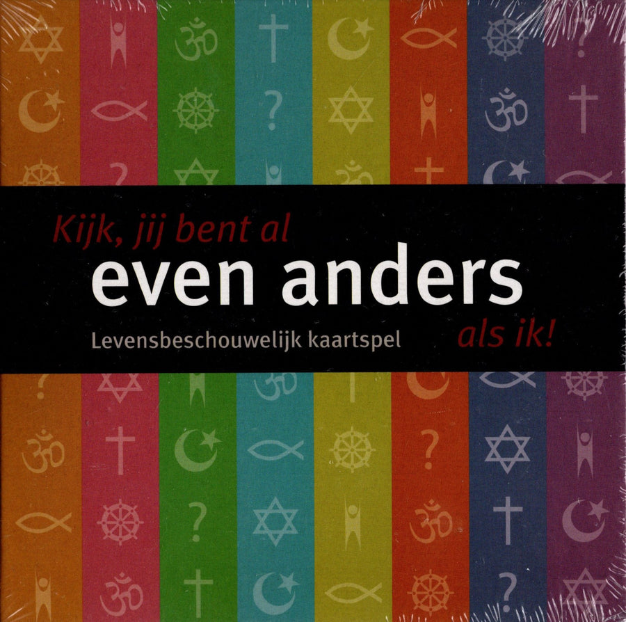 A. Broers-Kijk, Jij bent al even anders als ik! - Levensbeschouwlijk Kaartspel (Nieuw)