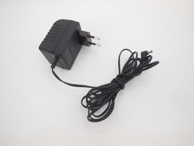 SIL AC adapter VD0600601 6V 600mA, zwart, stekkervoeding met EU-stekker en lange kabel, tweedehands