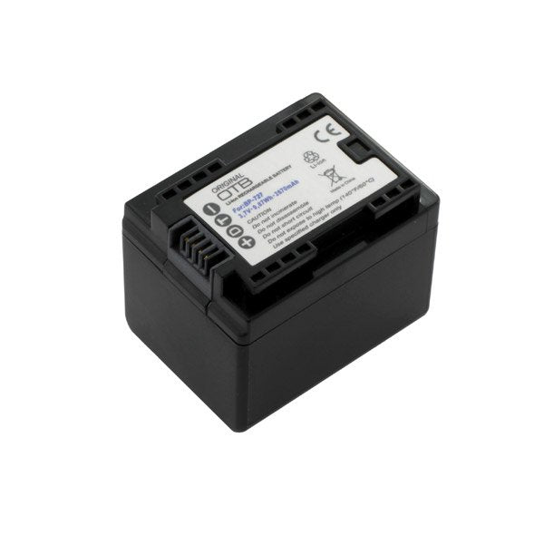 Accu voor Canon BP-727 - LEGRIA / VIXIA HF R / M-serie